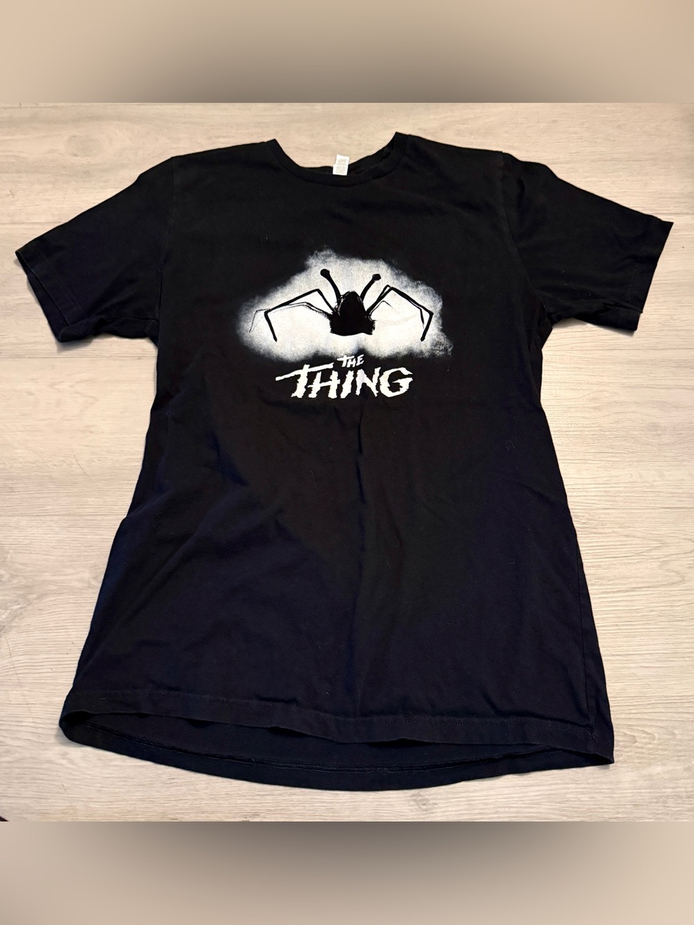 The Thing T-shirt John Carpenter Shirt 1982 Horror Film Sz L Retro 80s Goth